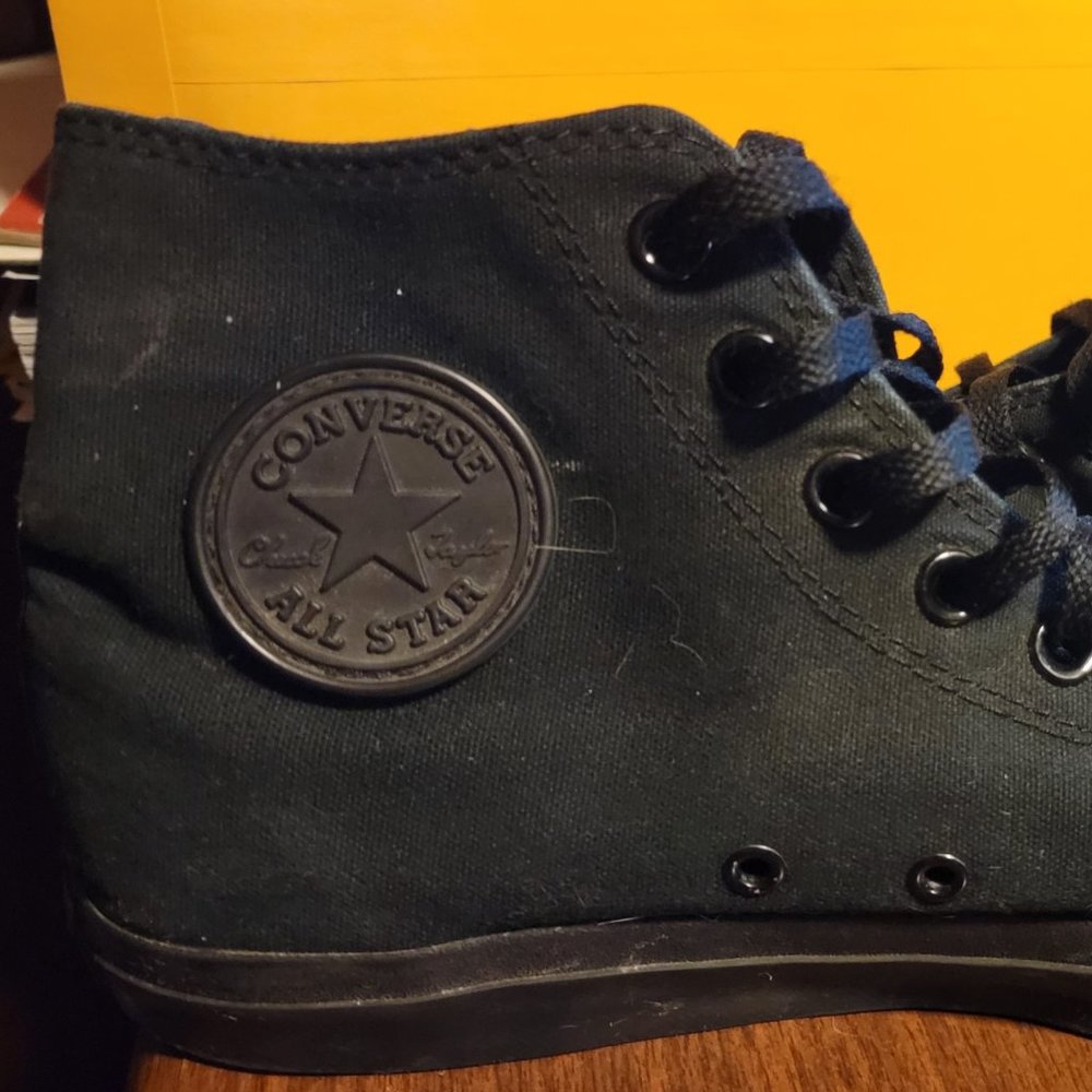 Converse Chuck Taylor All Star Hi-Tops 3310/Black Monochrome Unisex M 10 / W 12